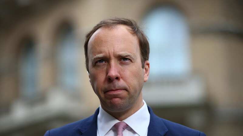 Matt Hancock was the Secretary of State for Health and Social Care during a large chunk of the pandemic (Image: Getty Images)