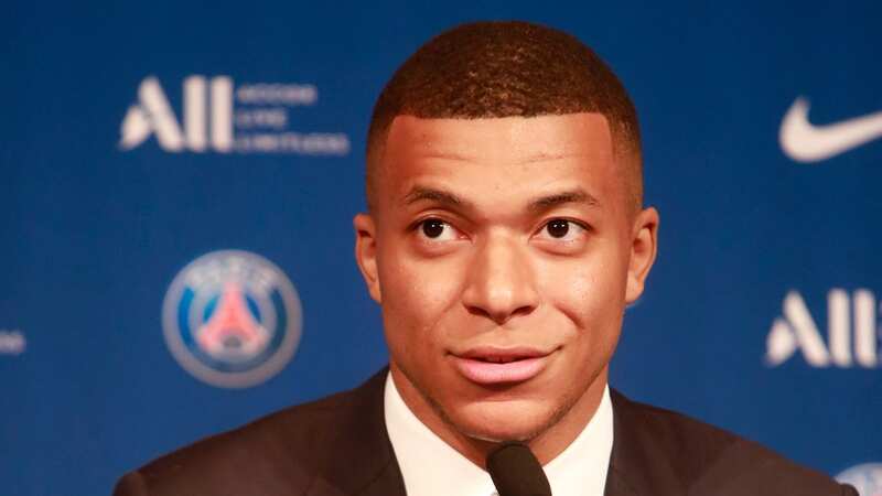 Kylian Mbappe has clarified he is "happy" at PSG (Image: Getty Images)