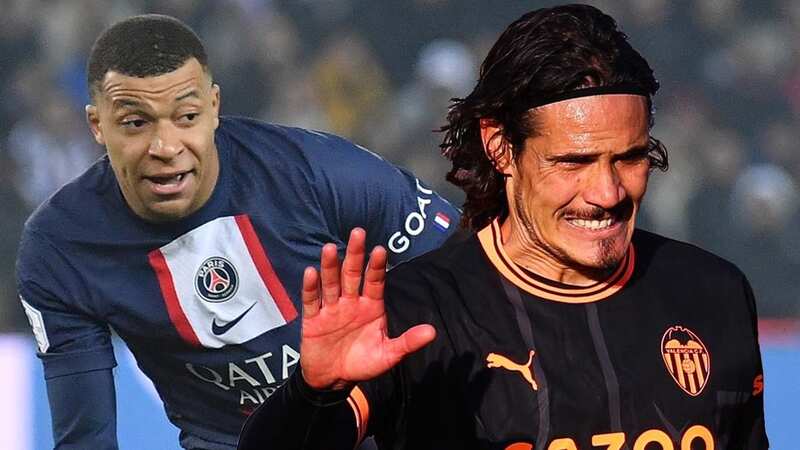 Kylian Mbappe and Edinson Cavani spent three seasons as PSG team-mates (Image: AFP/Getty Images)
