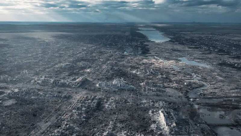 Apocalyptic photos show 10,000-person town wiped off face of earth