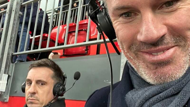 Jamie Carragher enjoyed himself on Sunday... but the same can