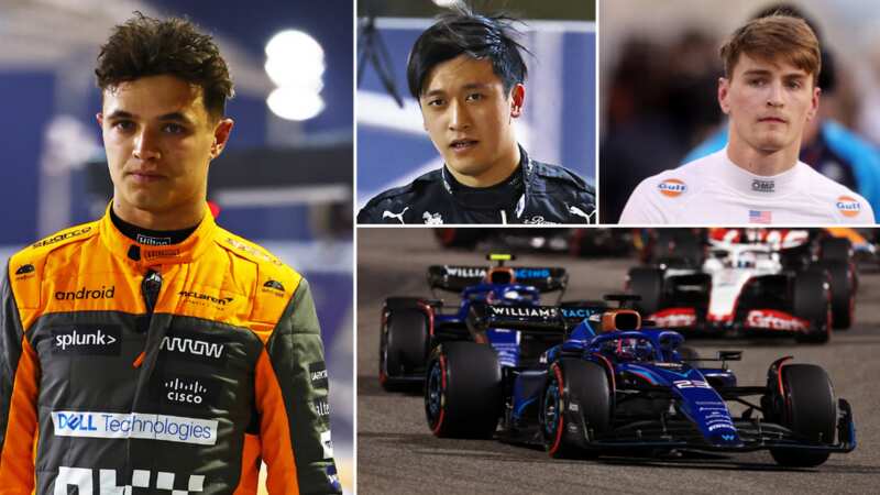 Lando Norris was lucky to survive the first part of qualifying in Bahrain (Image: Getty Images)