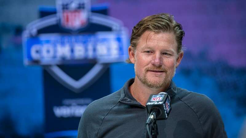 Matthew Stafford celebrates with LA Rams GM Les Snead after winning their Super Bowl... but that might not be a feeling that the Rams experience again for some time