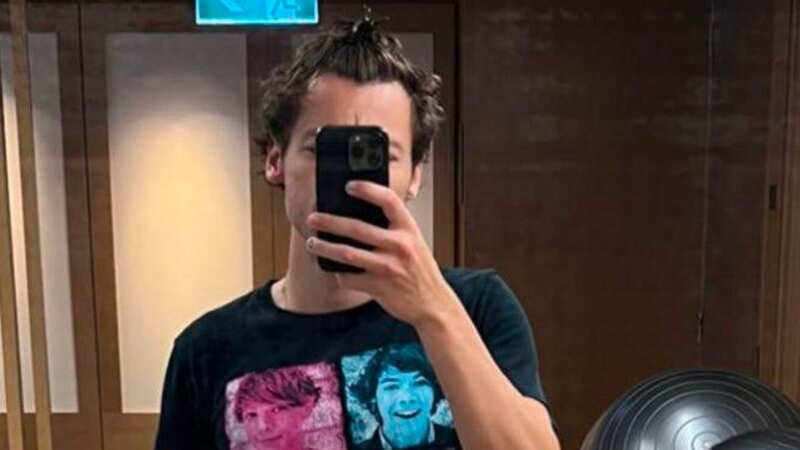 Harry Styles teases One Direction reunion after wearing t-shirt in deleted snap