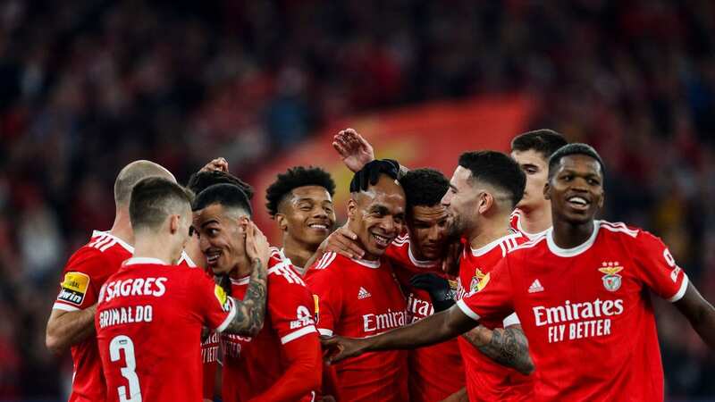 Benfica are in the driving seat with a two-goal lead on aggregate against Club Brugge in the Champions League round of 16. (Image: AFP via Getty Images)