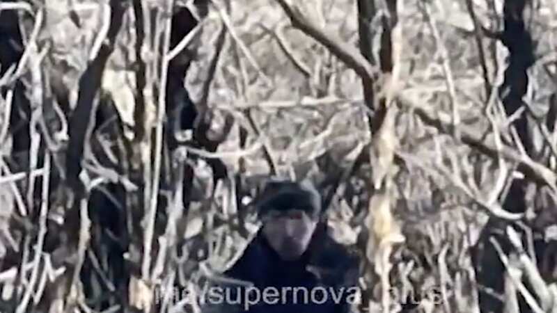 Ukrainian drone gets revenge on Russian soldier who brazenly gave it the finger