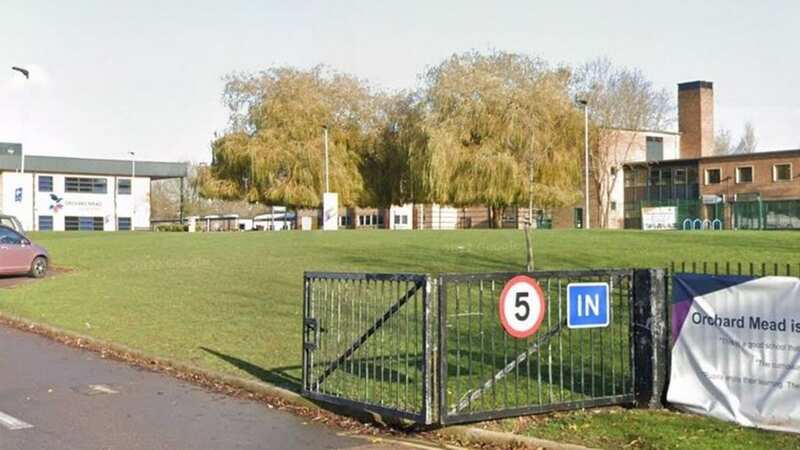 Orchard Mead Academy staff sent students home after the call was received (Image: Google Streetview)