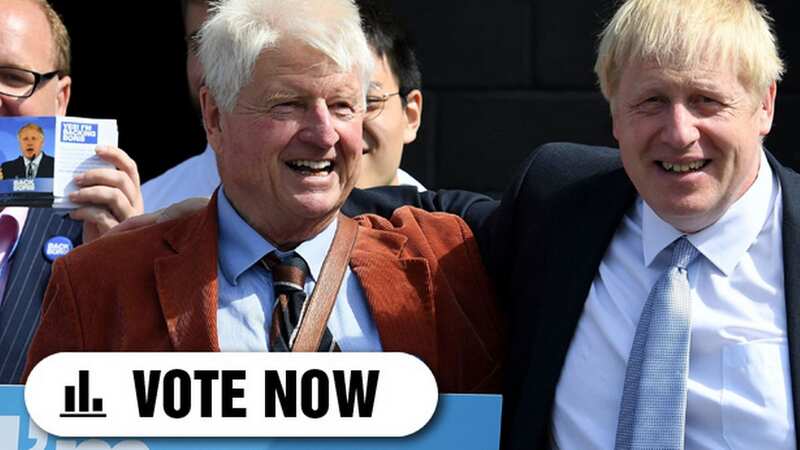 Boris Johnson is pushing to get dad Stanley a knighthood. (Image: Getty)