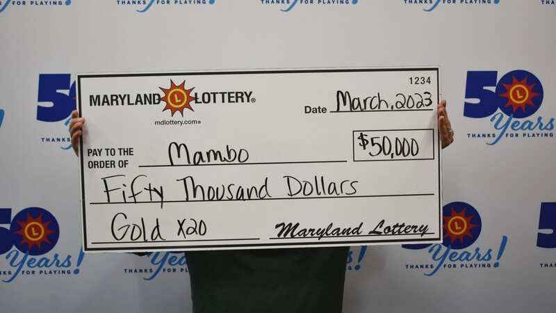 Mambo, 22, scooped $50,000 in the (Image: Newsflash)