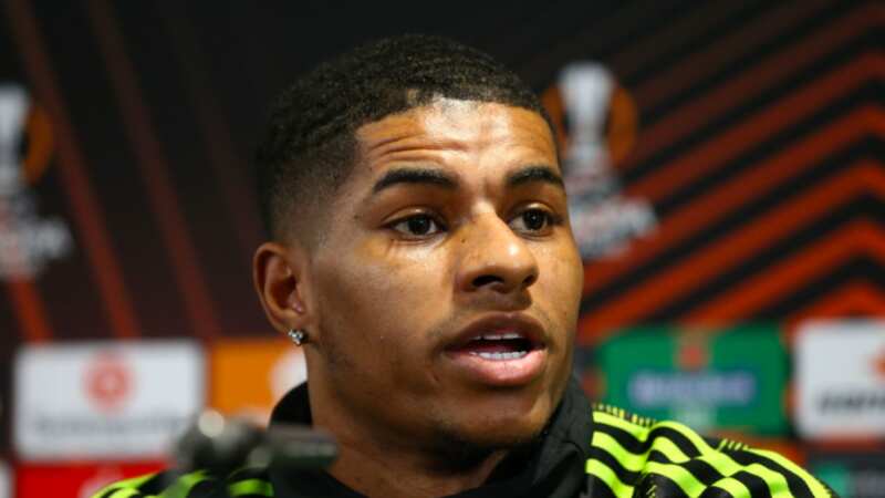 Manchester United forward Marcus Rashford