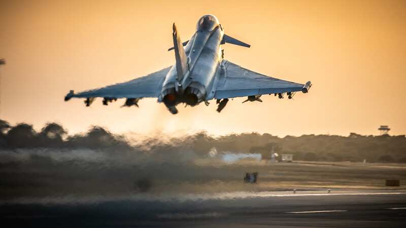 MPs want RAF Typhoons to be sent to allies, who can then supply Ukraine with warplanes (Image: UK Ministry of Defence 2021)