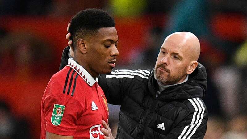 Anthony Martial has struggled with injuries this season (Image: Getty Images)