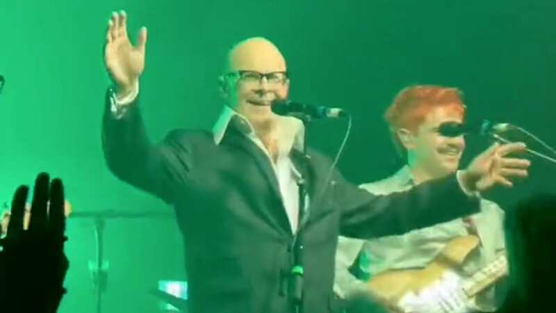 Harry Hill perfectly raps Cardi B as he makes surprise cameo at rock concert