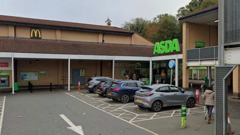 Teenagers threw a trolley at an elderly man at an Asda store in Kent (Image: Google Street View)