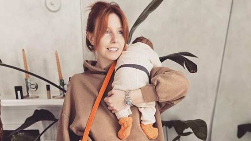 Stacey Dooley gets birthday cuddle from baby Minnie in adorable snap