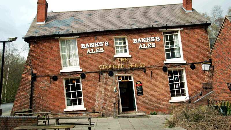 The Crooked House pub in Himley faces an uncertain future, punters fear (Image: SWNS)