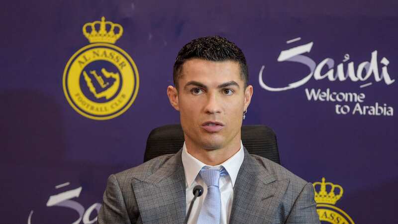 Cristiano Ronaldo lashed out as Al-Nassr fell to a damaging defeat on Thursday (Image: Sky Sports)