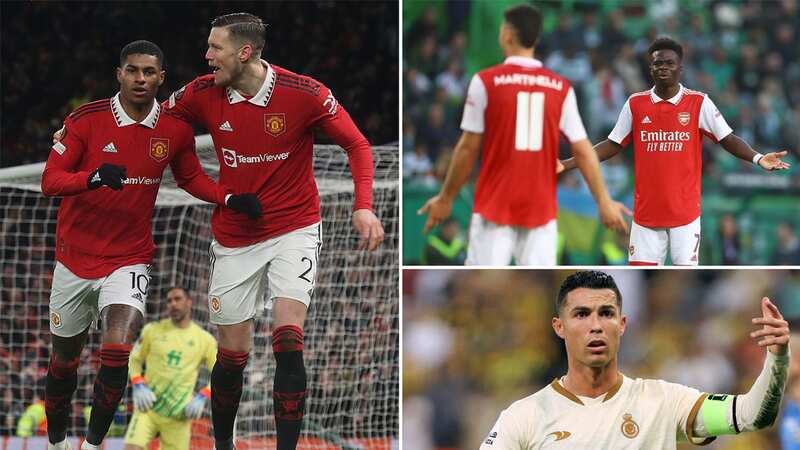 Football news live - Man Utd smash Real Betis as Arsenal struggle at Sporting