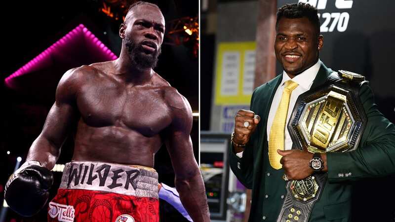 Tyson Fury hopes Francis Ngannou KOs "piece of s***" Deontay Wilder