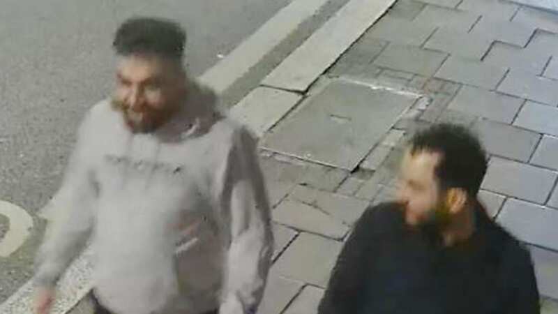 Police have issued an image of two men they would like to speak to (Image: Met Police)