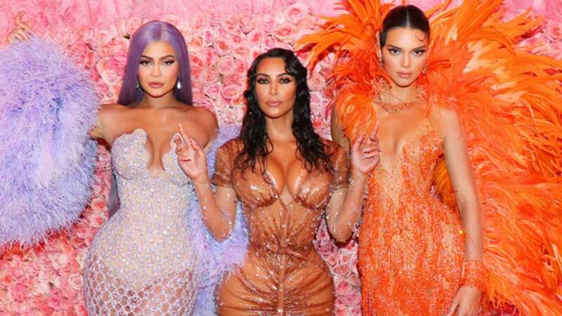 Kim Kardashian and family 