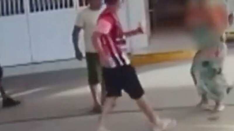 Sick moment mum slaughtered after confronting drunk man for talking loudly