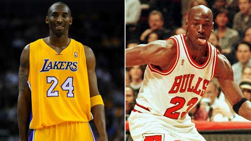 Kobe Bryant and Michael Jordan enjoyed a strong relationship due to their mutual respect (Image: AFP via Getty Images)