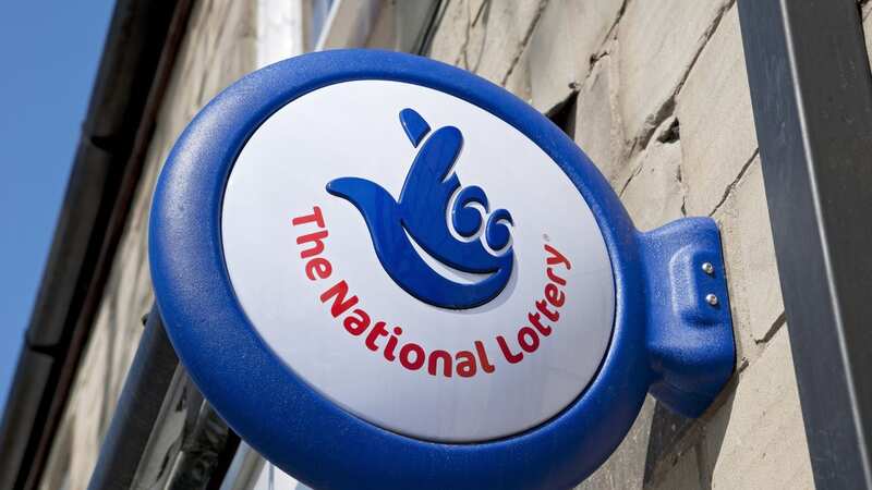 The National Lottery sign on a shop (Image: Universal Images Group via Getty Images)