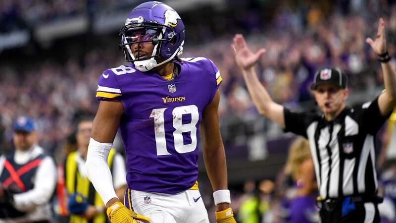 Justin Jefferson was named the Offensive Player of the Year for 2022 (Image: David J Phillip/AP/REX/Shutterstock)