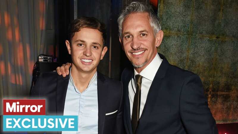 Gary Lineker pictured with his son George (Image: David Fisher/REX/Shutterstock)