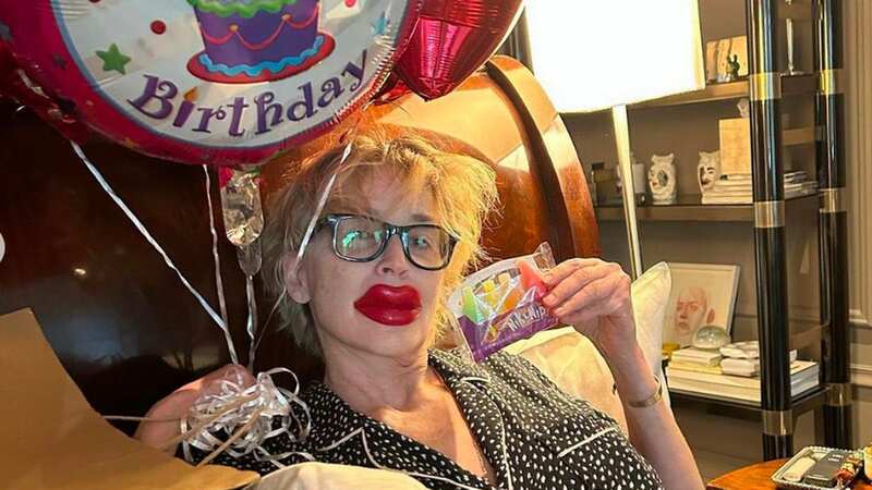 Sharon Stone mocks Hollywood lip injections with epic birthday message