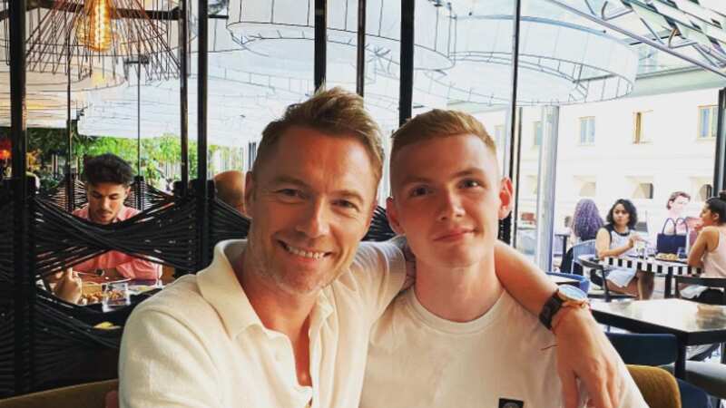 Ronan Keating with his son Jack (Image: Ronan Keating Instagram)