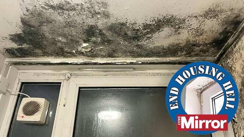 Terri Harrigan, 31, found the mould shortly after moving into the East London property in December 2019 (Image: Terri Harrigan / SWNS)
