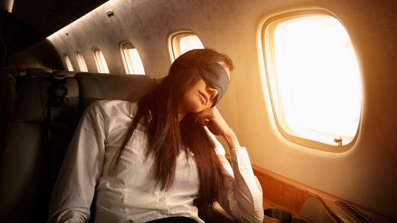 Sleeping on a flight isn