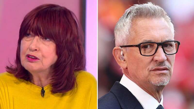 Loose Women’s Janet Street-Porter discussed the impartiality row between the BBC and Gary Lineker (Image: ITV, Getty)