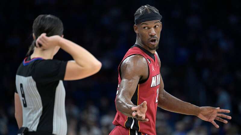 Jimmy Butler scored 38 points as the Miami Heat agonisingly lost to the Orlando Magic (Image: AP)