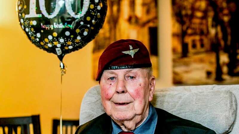 Ernie Sedgwick on his 100th birthday (Image: North News & Pictures northn)