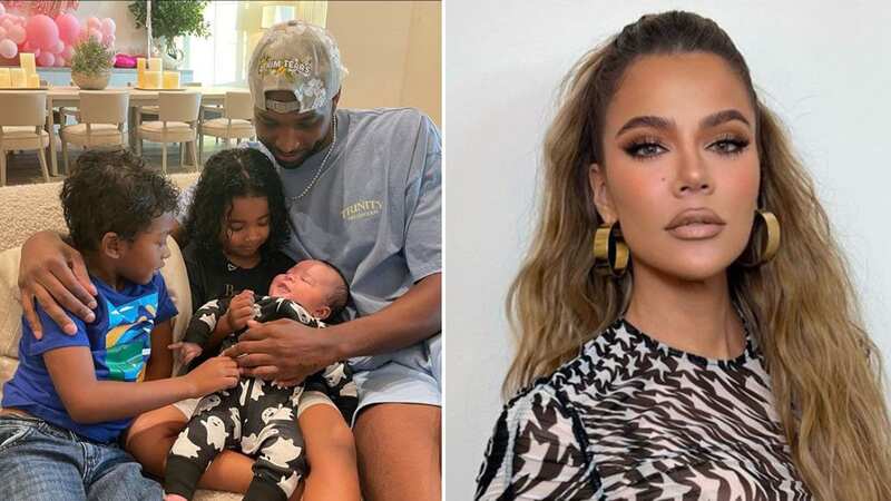 Khloe Kardashian shares first picture of son