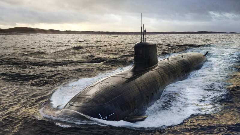 BAE Systems produced a computer image of the what the new submarines, the SSN-Aukus fleet, will look like