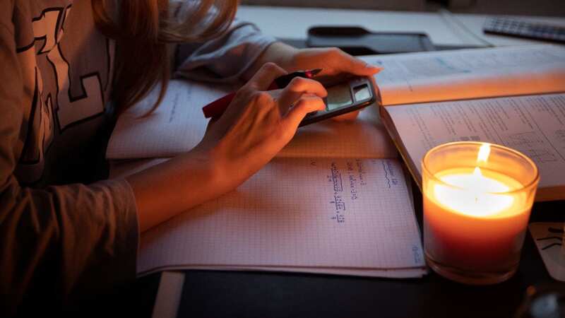 Students are using candles as indicators of how long to study for (Image: Getty Images)