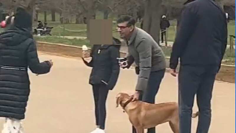 Rishi Sunak spoken to by police after letting dog off lead in London park