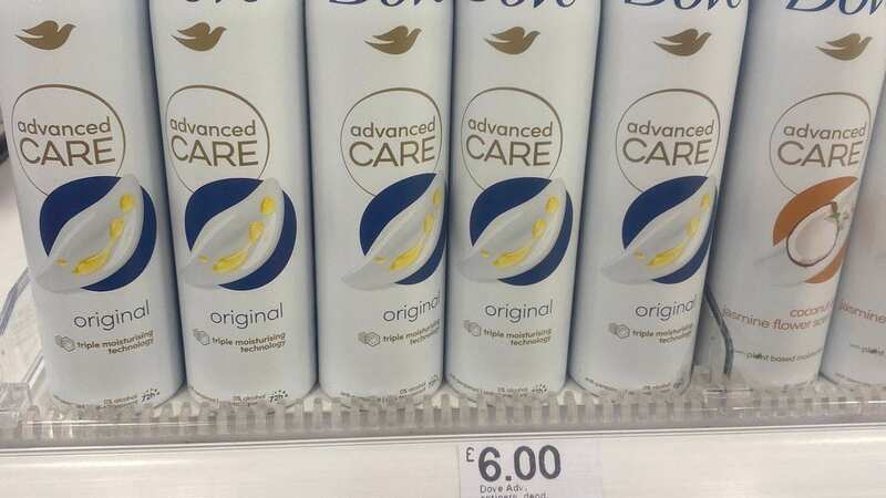 The deodorant had been incorrectly priced at £6 (Image: @plouise16/Twitter)
