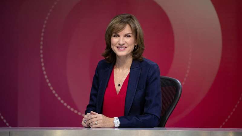 Question Time host Fiona Bruce faced criticism over a remark last week (Image: PA)