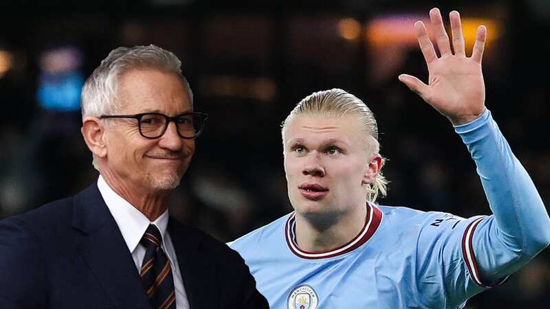 Gary Lineker was impressed with Erling Haaland