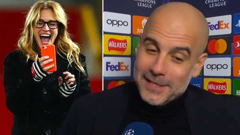 Pep Guardiola explains ‘idol’ Julia Roberts regret after huge Man City win