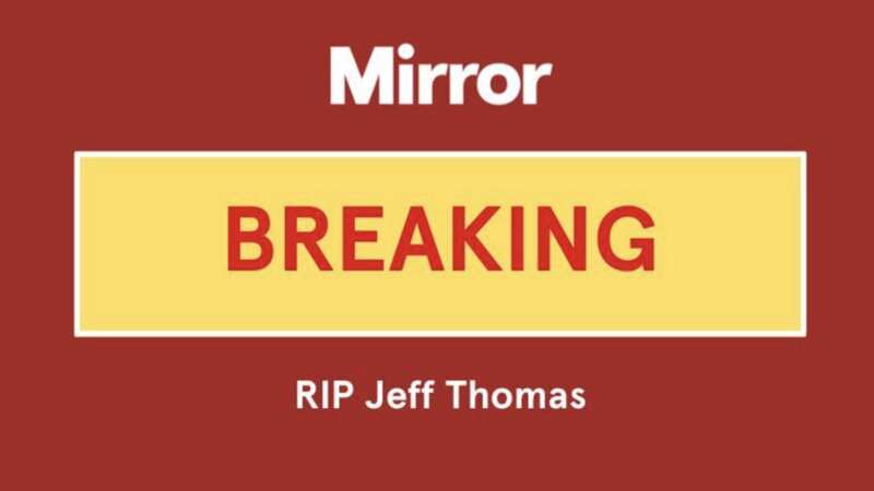 Model Jeff Thomas has died