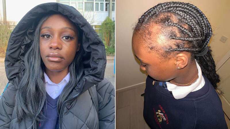 Keziah, 14, claims she was attacked by four boys at her school who had sent her racist messages, death and rape threats last year (Image: Christess Lukeba)