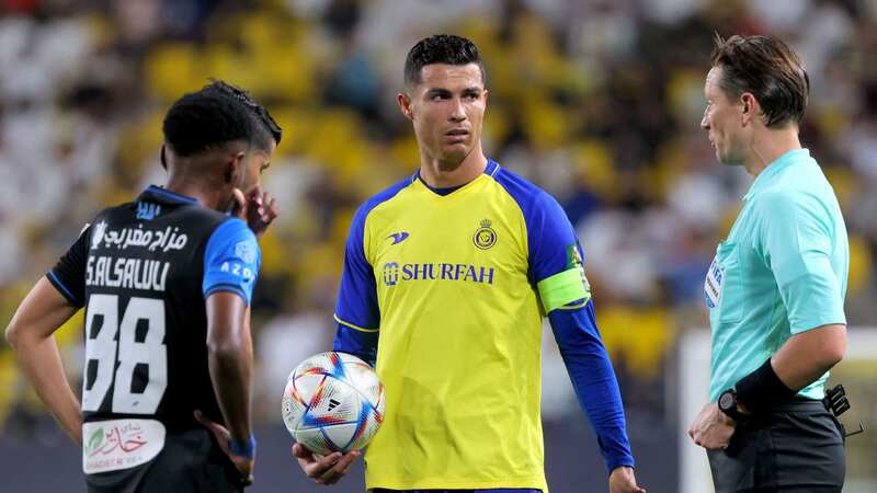 Cristiano Ronaldo was left furious against Abha (Image: Getty Images)