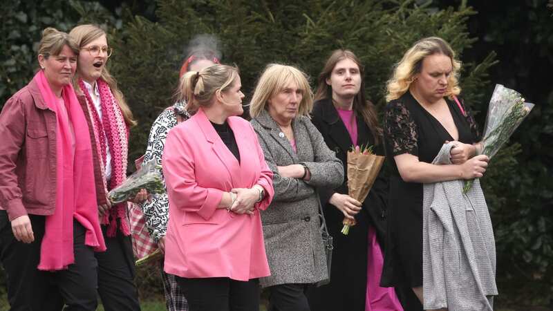 The funeral of Brianna Ghey is taking place this afternoon (Image: Julian Hamilton/Daily Mirror)
