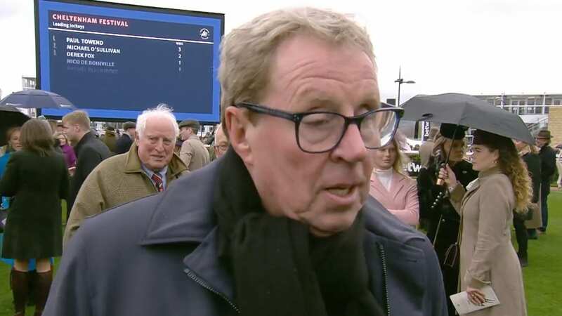 Harry Redknapp tipped Arsenal for the title during a chat with ITV Sport at Cheltenham (Image: ITV Racing)